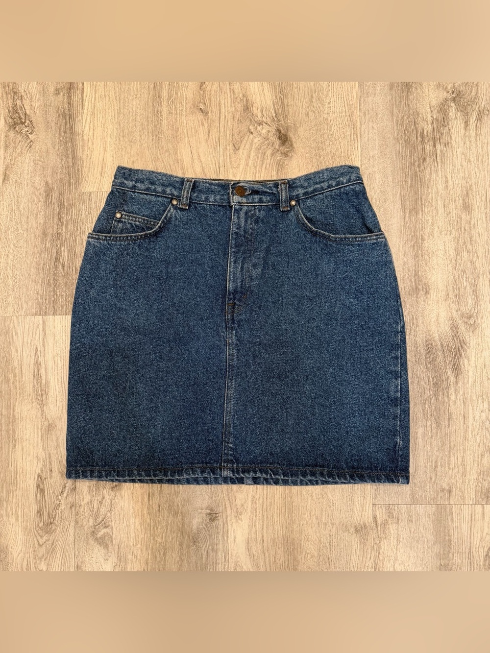 Vintage Levi’s 900 Series Denim‎ Mini Skirt 100% Cotton Size 13